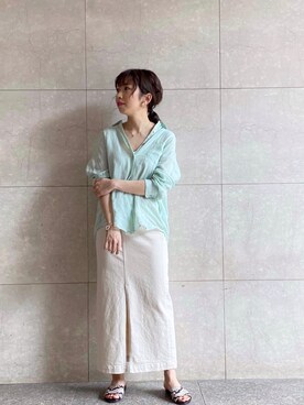 IRIE REIKO🃏さん（レディース・153cm）の夏コーディネート