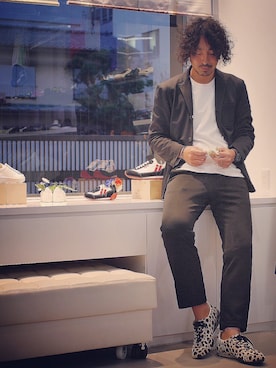 「CITIZEN（シチズン）のアイテム」を使った、LB_YAMAMOTOさん（メンズ・178cm）の冬コーディネート