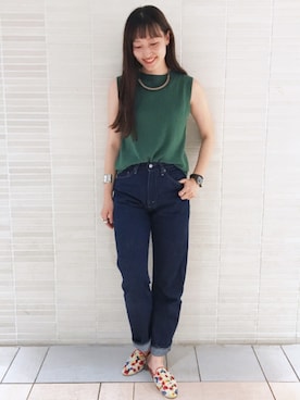 BEAMS LIGHTS Women'sさん（レディース・160cm）の夏コーディネート