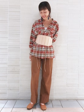 BEAMS LIGHTS Women'sさん（レディース・160cm）の夏コーディネート