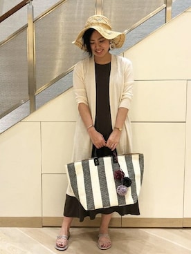 「#ハット」｜BEAMS LIGHTS Women'sさん（レディース・167cm）の春コーディネート