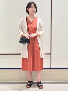 「＃カーディガン」｜BEAMS LIGHTS Women'sさん（レディース・163cm）の春コーディネート