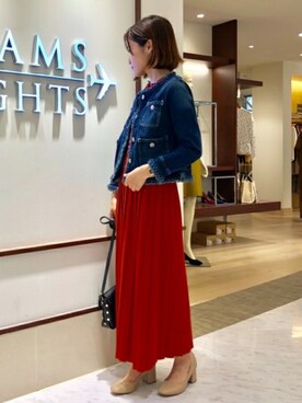 BEAMS LIGHTS Women'sさん（レディース・156cm）の秋コーディネート