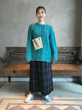 BEAMS LIGHTS Women'sさん(レディース・162cm)の冬コーディネート