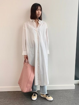 「モダン」｜「アイテム（ワンピース/ドレス）」を使った、BEAMS LIGHTS Women'sさん（レディース・166cm）の冬コーディネート
