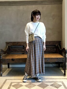 BEAMS LIGHTS Women'sさん(レディース・172cm)の冬コーディネート