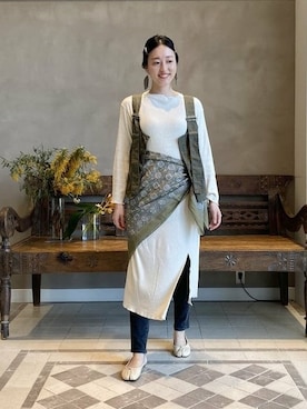 BEAMS LIGHTS Women'sさん（レディース・162cm）の春コーディネート