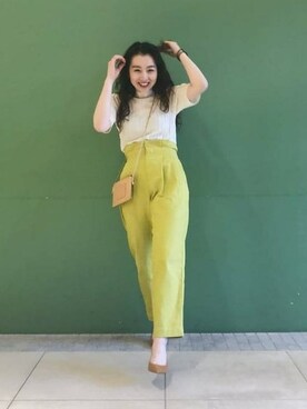 BEAMS LIGHTS Women'sさん(レディース・157cm)の春コーディネート