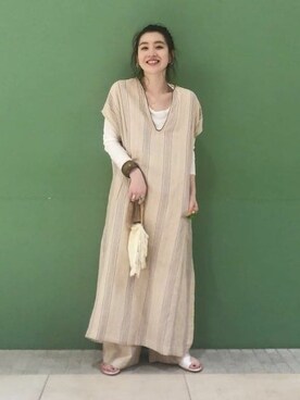 BEAMS LIGHTS Women'sさん（レディース・157cm）の春コーディネート