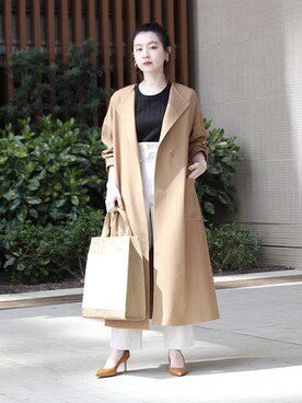 BEAMS LIGHTS Women'sさん(レディース・157cm)の春コーディネート