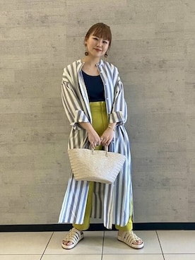 BEAMS LIGHTS Women'sさん(レディース・158cm)の春コーディネート