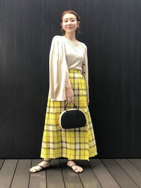 BEAMS LIGHTS Women'sさん(レディース・157cm)の夏コーディネート