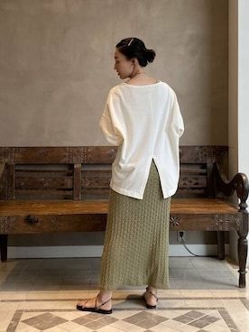BEAMS LIGHTS Women'sさん(レディース・162cm)の夏コーディネート