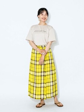 BEAMS LIGHTS Women'sさん（レディース・162cm）の夏コーディネート