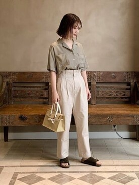 BEAMS LIGHTS Women'sさん（レディース・158cm）の夏コーディネート