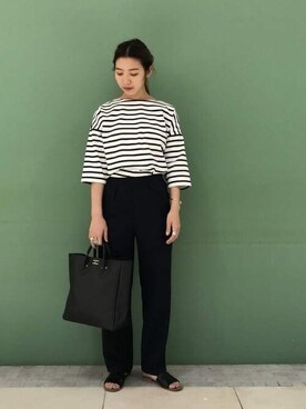 BEAMS LIGHTS Women'sさん（レディース・165cm）の夏コーディネート