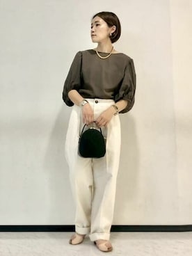 BEAMS LIGHTS Women'sさん（レディース・156cm）の夏コーディネート