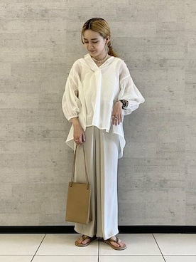 BEAMS LIGHTS Women'sさん(レディース・160cm)の夏コーディネート