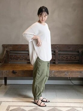 BEAMS LIGHTS Women'sさん(レディース・162cm)の夏コーディネート