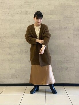 「BEAMS LIGHTS」｜「アイテム（アクセサリー）」を使った、BEAMS LIGHTS Women'sさん（レディース・158cm）の秋コーディネート