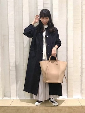 「BEAMS LIGHTS」｜「アイテム（その他アウター）」を使った、BEAMS LIGHTS Women'sさん（レディース・162cm）の秋コーディネート
