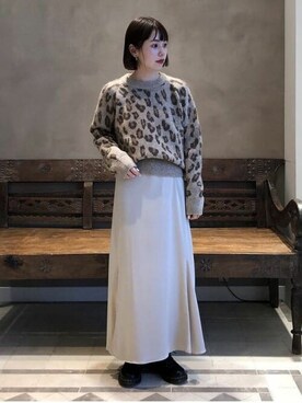 「A.P.C.」｜「アイテム（ワンピース/ドレス）」を使った、BEAMS LIGHTS Women'sさん（レディース・162cm）の秋コーディネート