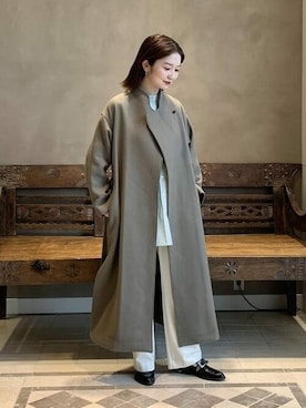 「BEAMS LIGHTS」｜「アイテム（その他アウター）」を使った、BEAMS LIGHTS Women'sさん（レディース・158cm）の秋コーディネート