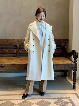 「BEAMS LIGHTS」｜「アイテム（その他アウター）」を使った、BEAMS LIGHTS Women'sさん（レディース・157cm）の秋コーディネート