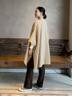 「BEAMS LIGHTS」｜「アイテム（その他アウター）」を使った、BEAMS LIGHTS Women'sさん（レディース・160cm）の秋コーディネート