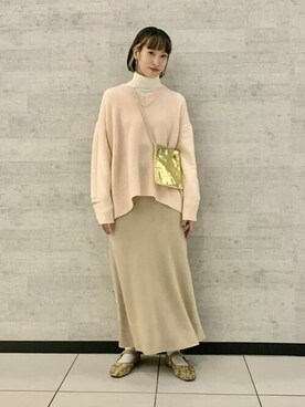 BEAMS LIGHTS Women'sさん(レディース・158cm)の冬コーディネート