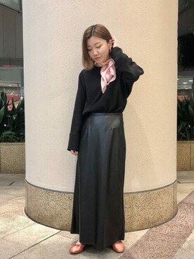 BEAMS LIGHTS Women'sさん(レディース・157cm)の春コーディネート