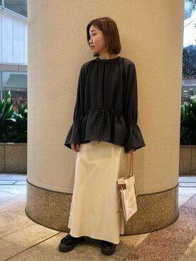 BEAMS LIGHTS Women'sさん(レディース・157cm)の春コーディネート