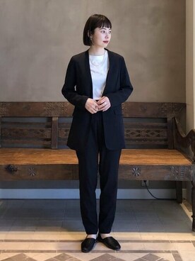 「入園式」｜「アイテム（その他アウター）」を使った、BEAMS LIGHTS Women'sさん（レディース・162cm）の春コーディネート