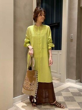 BEAMS LIGHTS Women'sさん（レディース・159cm）の春コーディネート