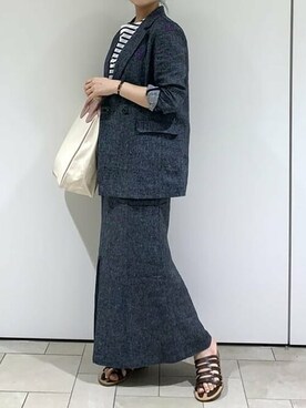 BEAMS LIGHTS Women'sさん（レディース・158cm）の春コーディネート