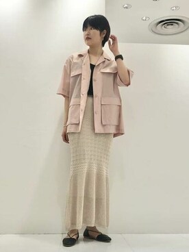 BEAMS LIGHTS Women'sさん（レディース・173cm）の春コーディネート