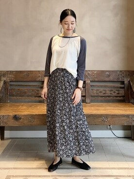 BEAMS LIGHTS Women'sさん（レディース・162cm）の春コーディネート