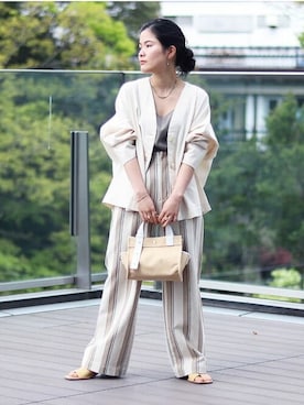 BEAMS LIGHTS Women'sさん（レディース・152cm）の春コーディネート