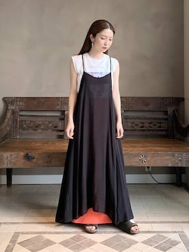 BEAMS LIGHTS Women'sさん(レディース・158cm)の夏コーディネート