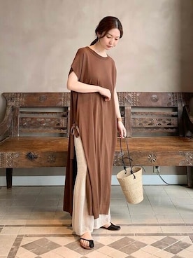 BEAMS LIGHTS Women'sさん（レディース・158cm）の夏コーディネート