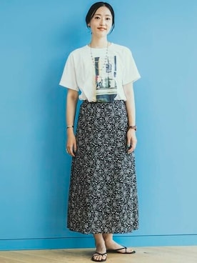 BEAMS LIGHTS Women'sさん（レディース・162cm）の夏コーディネート
