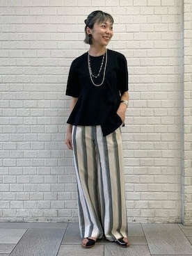 BEAMS LIGHTS Women'sさん(レディース・163cm)の夏コーディネート