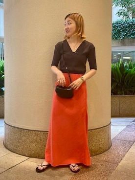 BEAMS LIGHTS Women'sさん(レディース・157cm)の夏コーディネート