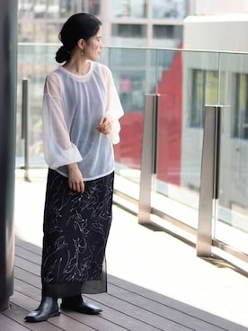 BEAMS LIGHTS Women'sさん(レディース・152cm)の夏コーディネート