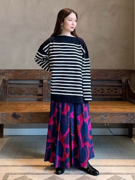 BEAMS LIGHTS Women'sさん(レディース・158cm)の秋コーディネート