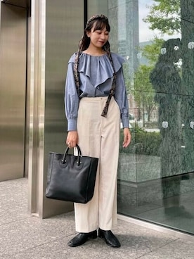 BEAMS LIGHTS Women'sさん（レディース・162cm）の秋コーディネート