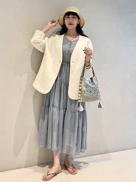 「BEAMS LIGHTS」｜「アイテム（ジャケット/アウター）」を使った、BEAMS LIGHTS Women'sさん（レディース・160cm）の冬コーディネート