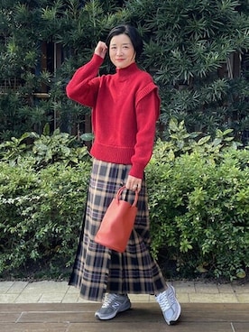 BEAMS LIGHTS Women'sさん（レディース・163cm）の冬コーディネート