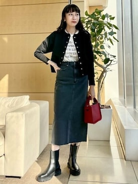 BEAMS LIGHTS Women'sさん（レディース・162cm）の冬コーディネート