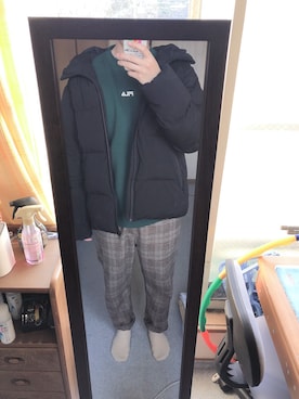 「FILA（フィラ）のアイテム（スウェット）」を使った、ともさん（メンズ・172cm）の春コーディネート
